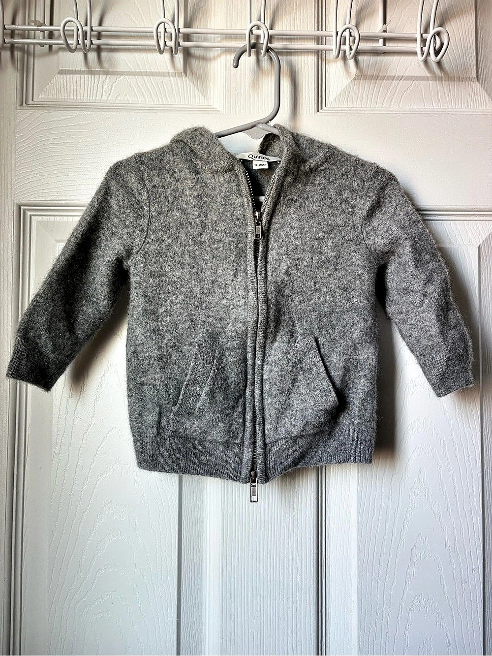 Quince Cashmere Gray Baby 18-24M